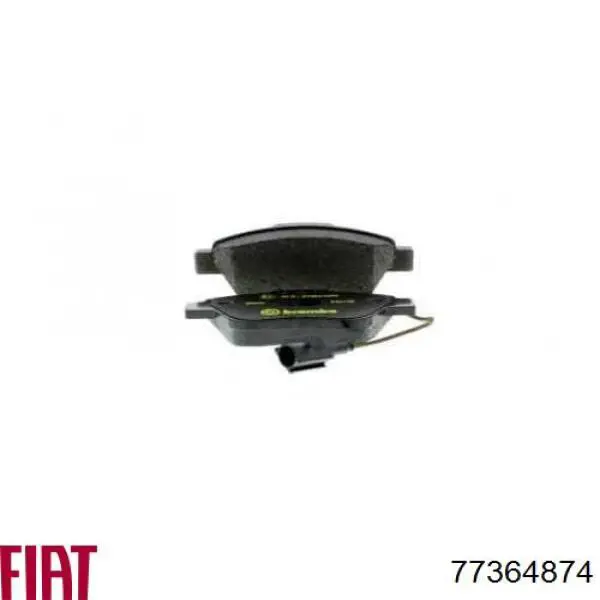 Колодки Fiat/Alfa/Lancia 77364874 цена, от 22.77 USD