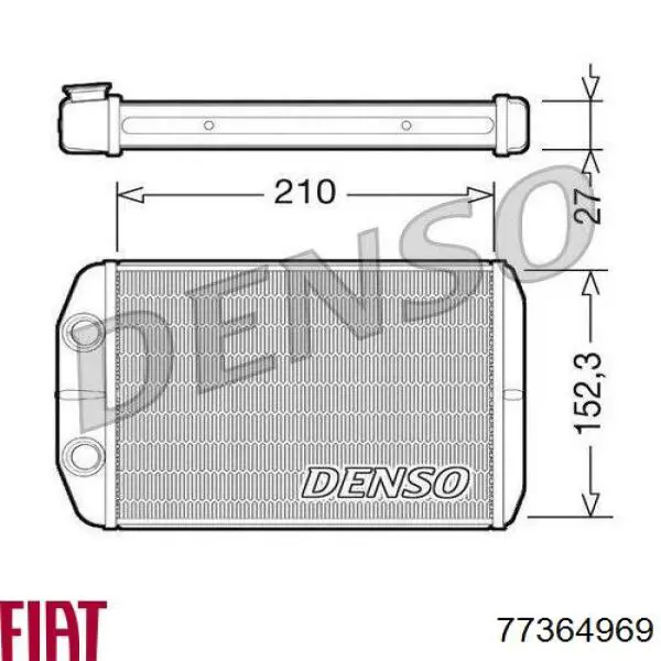  77364969 Fiat/Alfa/Lancia