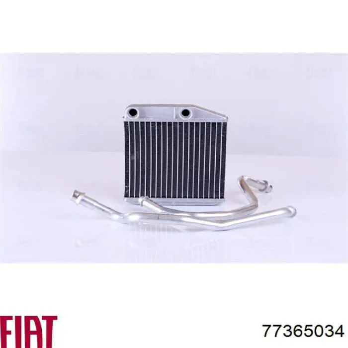 Радиатор печки (отопителя) Fiat/Alfa/Lancia 77365034