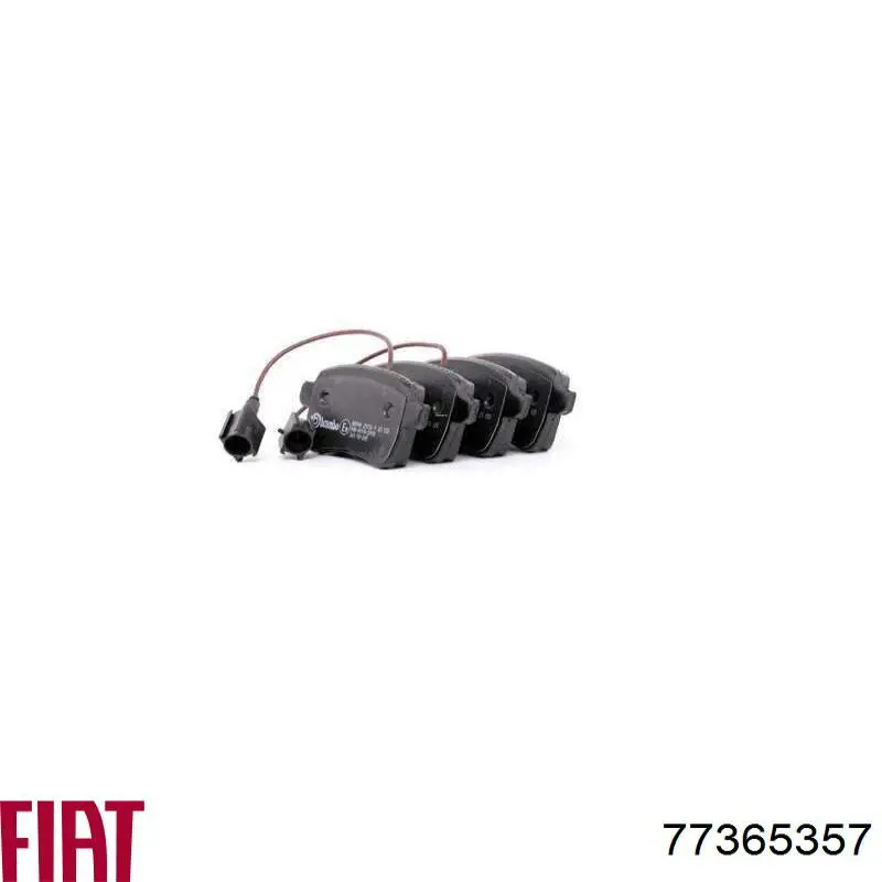 Колодки дисковые  Fiat/Alfa/Lancia 77365357 цена, от 39.61 USD