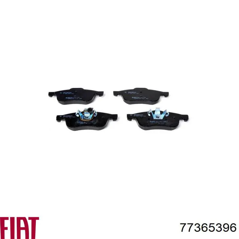 Колодки Fiat/Alfa/Lancia 77365396 цена, от 34.71 USD