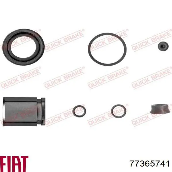 Тормозной суппорт правый задний Fiat/Alfa/Lancia 77365741 цена, от 56.36 USD