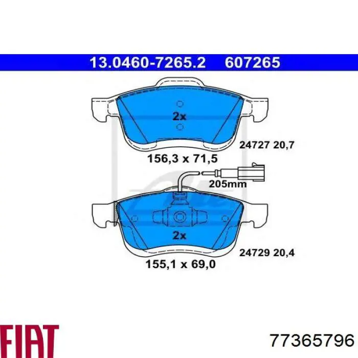 77365796 Fiat/Alfa/Lancia