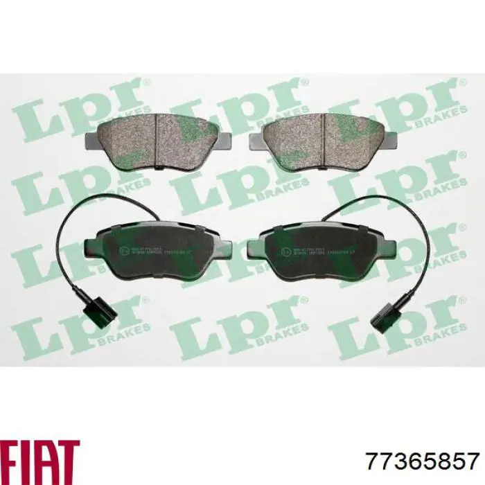 Колодки Fiat/Alfa/Lancia 77365857 цена, от 35.43 USD