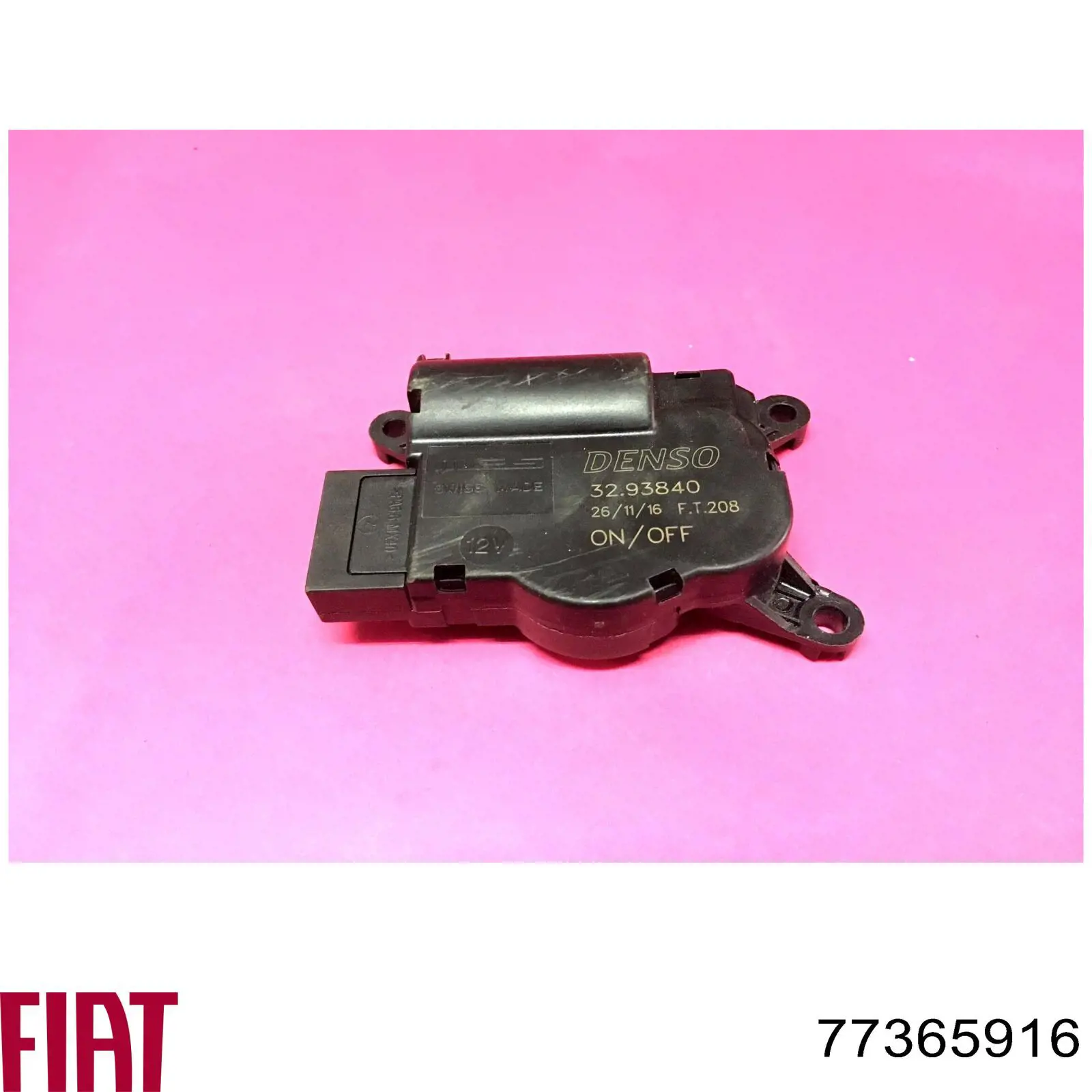 Мотор заслонки печки Fiat/Alfa/Lancia 77365916 цена, от 24.89 USD