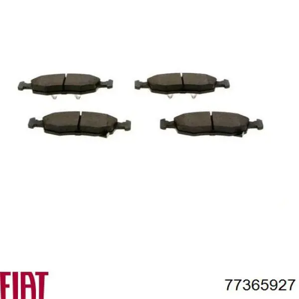 Купить 77365927 Fiat/Alfa/Lancia Колодки тормозные