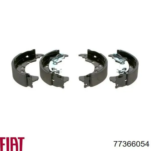 77366054 Fiat/Alfa/Lancia Барабанные тормозные колодки