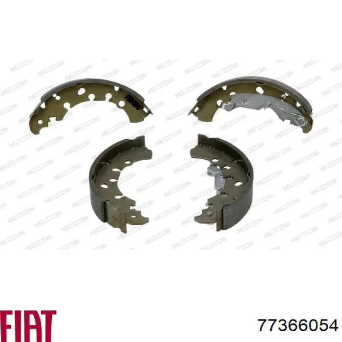 Тормоза рабочие задние ножные и тормозные барабаны Fiat/Alfa/Lancia 77366054 цена, от 25.06 USD