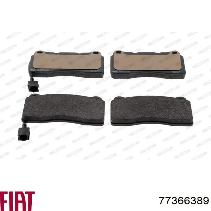 Купить 77366389 Fiat/Alfa/Lancia Колодки тормозные