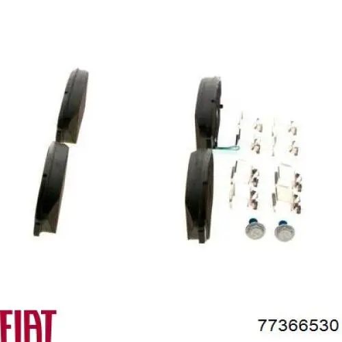 Купить 77366530 Fiat/Alfa/Lancia Колодки тормозные