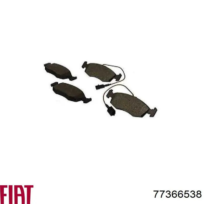 Купить 77366538 Fiat/Alfa/Lancia Колодки тормозные