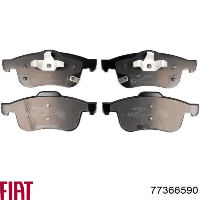 Колодки Fiat/Alfa/Lancia 77366590 цена, от 30.40 USD