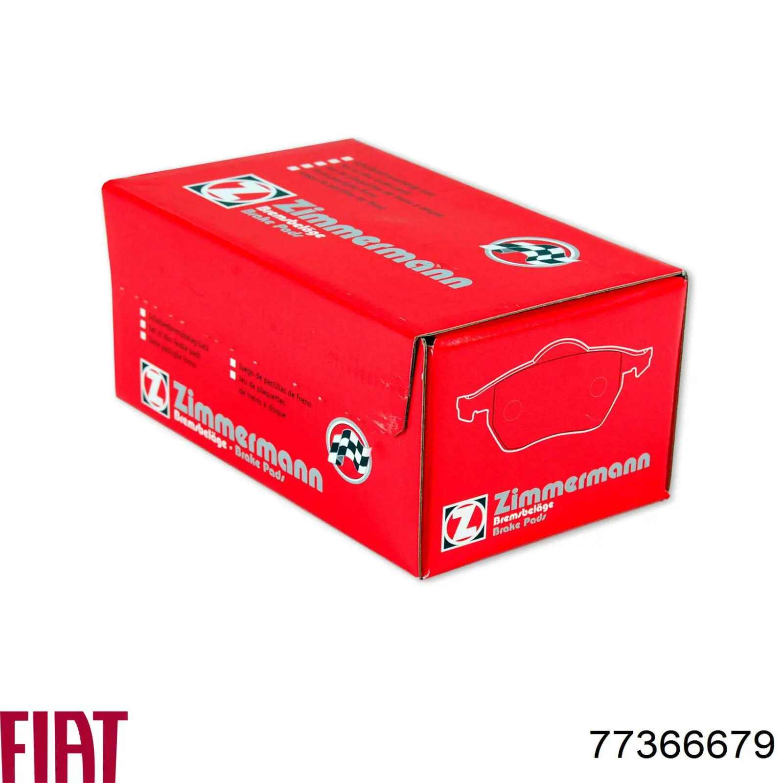 Колодки дисковые  Fiat/Alfa/Lancia 77366679 цена, от 39.50 USD