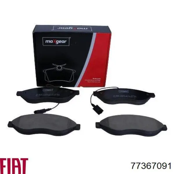 Купить 77367091 Fiat/Alfa/Lancia Колодки тормозные