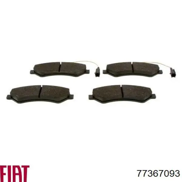 77367093 Fiat/Alfa/Lancia Колодки передние