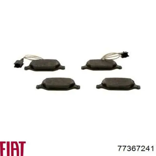 77367241 Fiat/Alfa/Lancia Колодки передние
