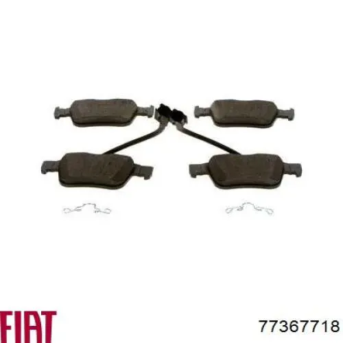 Колодки дисковые  Fiat/Alfa/Lancia 77367718 цена, от 55.35 USD
