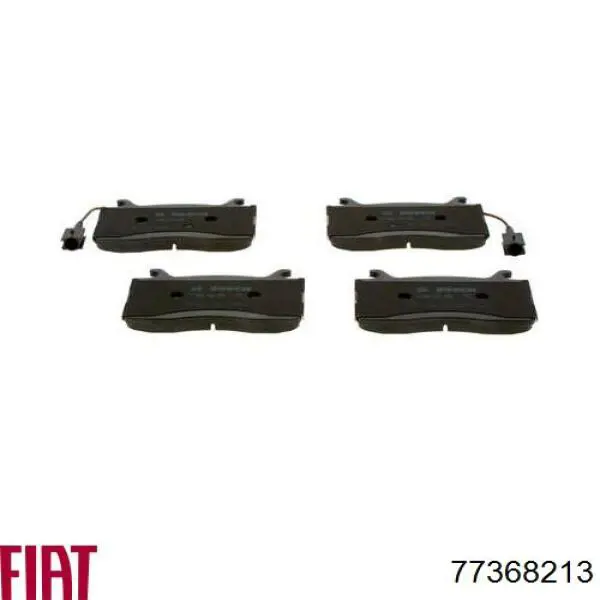 Колодки Fiat/Alfa/Lancia 77368213 цена, от 84.26 USD
