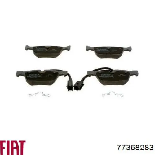 77368283 Fiat/Alfa/Lancia Колодки тормозные дисковые комплект