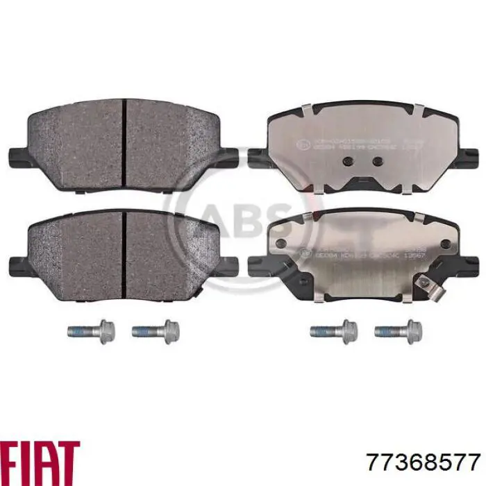 Колодки Fiat/Alfa/Lancia 77368577 цена, от 56.57 USD