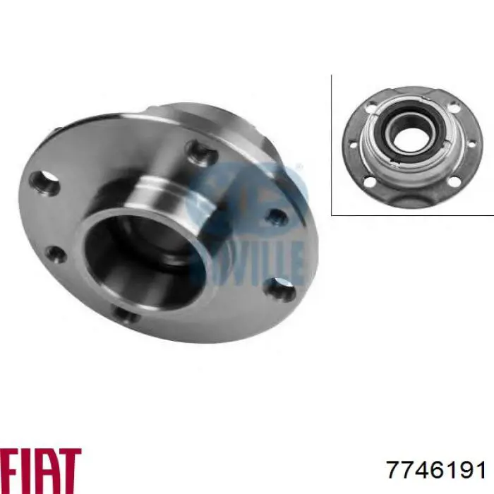 Ступицы задних колес Fiat/Alfa/Lancia 7746191 цена, от 29.59 USD