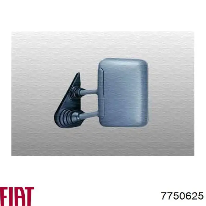 Купить 7750625 Fiat/Alfa/Lancia Стекло зеркала заднего вида, левого