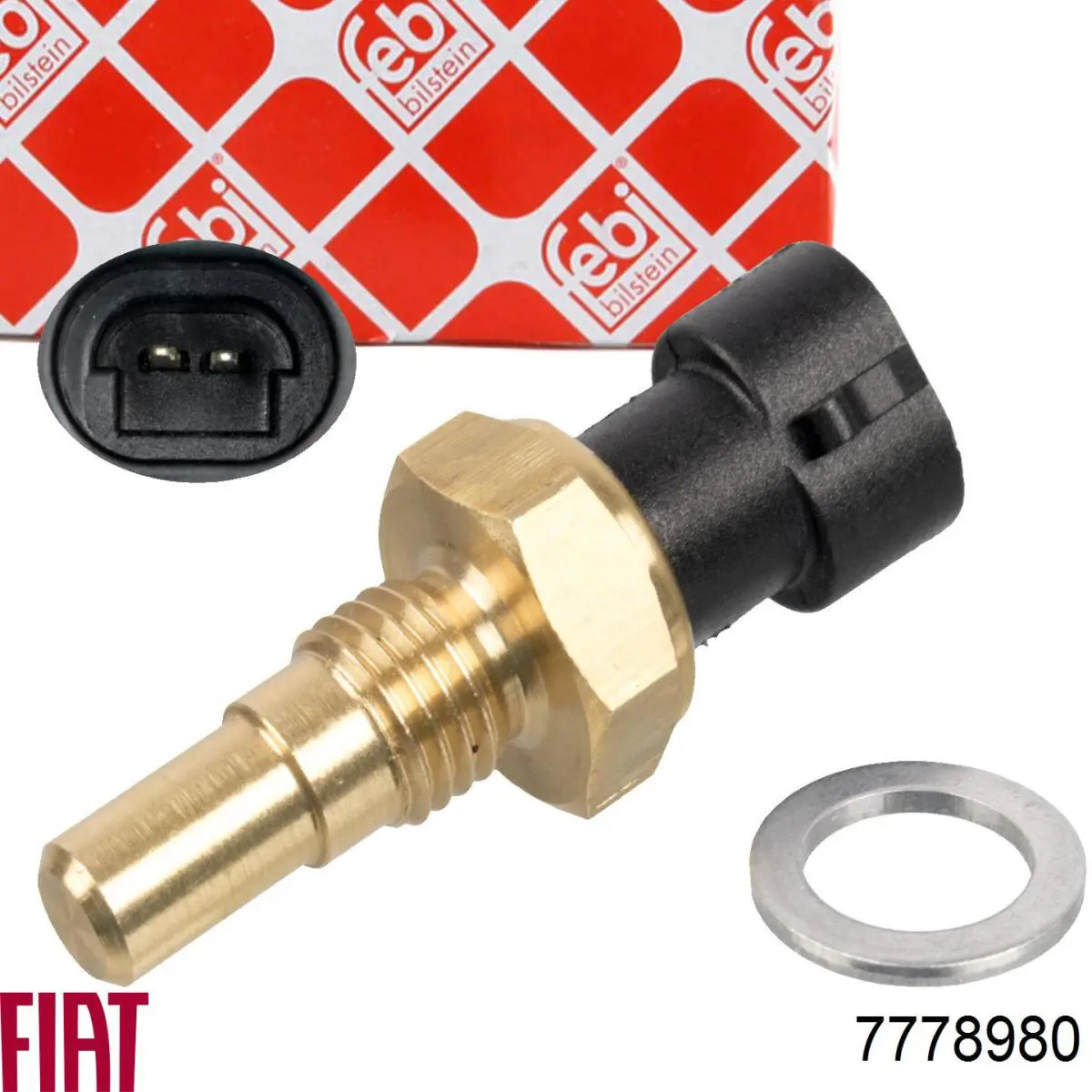 Sensor de temperatura del refrigerante 7778980 Fiat/Alfa/Lancia