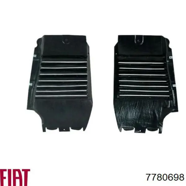 Guarda-barras direito do pára-lama dianteiro Fiat/Alfa/Lancia 7780698 preço, a partir de 30,72 USD