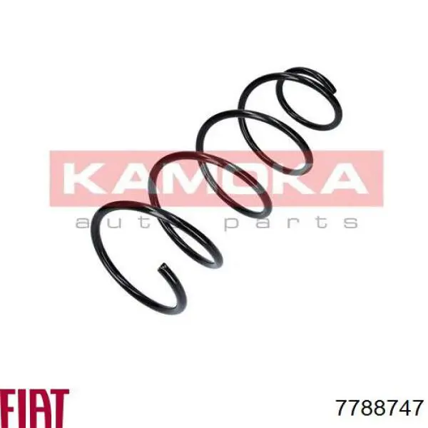 Пружина амортизатора передняя Fiat/Alfa/Lancia 7788747 цена, от 24.38 USD