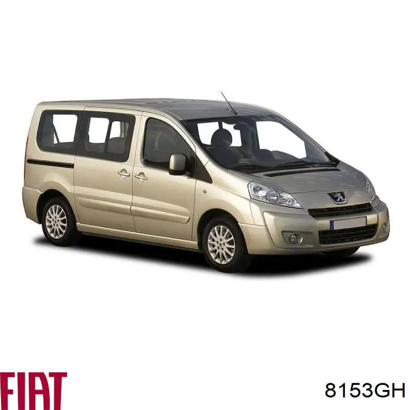 Купить 8153GH Peugeot/Citroen Боковое зеркало заднего вида правое