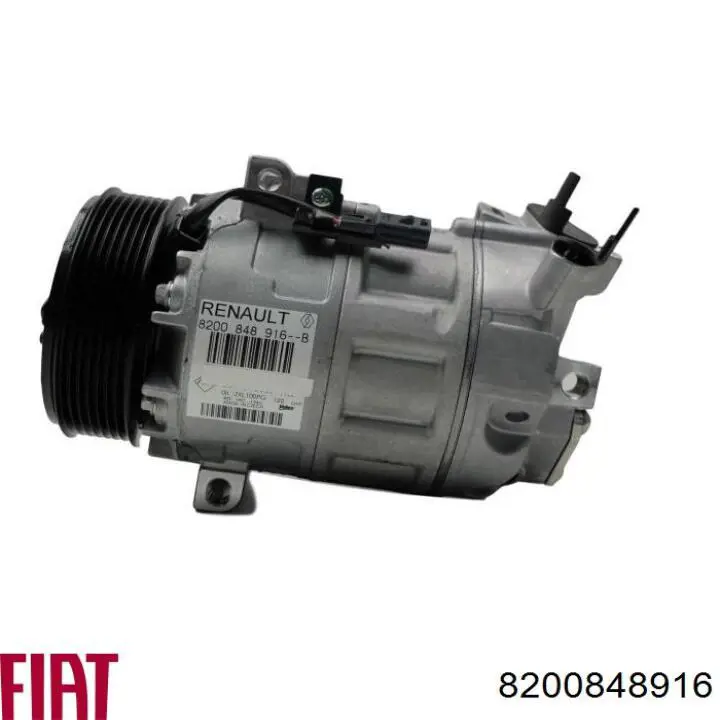 Компрессор кондиционера 8200848916 Fiat/Alfa/Lancia