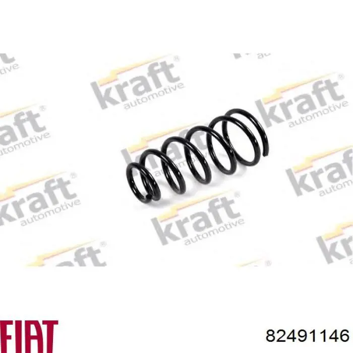 Купить 4033080 Kraft Пружина подвески