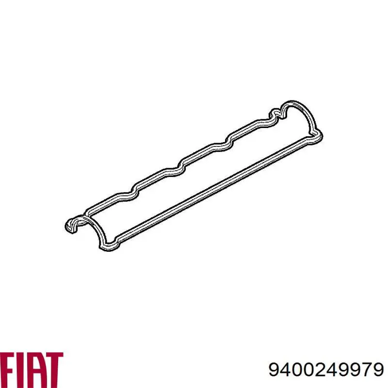 Прокладка клапанной крышки двигателя, нижняя 9400249979 Fiat/Alfa/Lancia