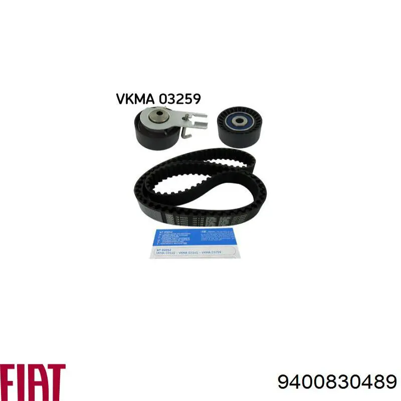 ГРМ ремни Fiat/Alfa/Lancia 9400830489