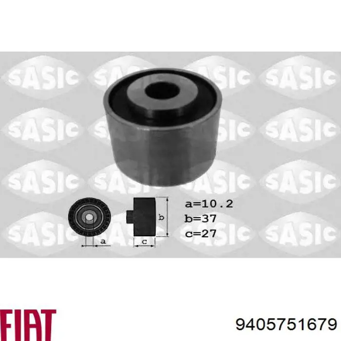Паразитный ролик приводного ремня Fiat/Alfa/Lancia 9405751679 цена, от 11.83 USD
