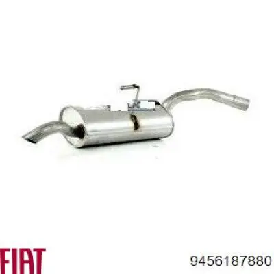 Выхлоп задний Fiat/Alfa/Lancia 9456187880 цена, от 86.96 USD