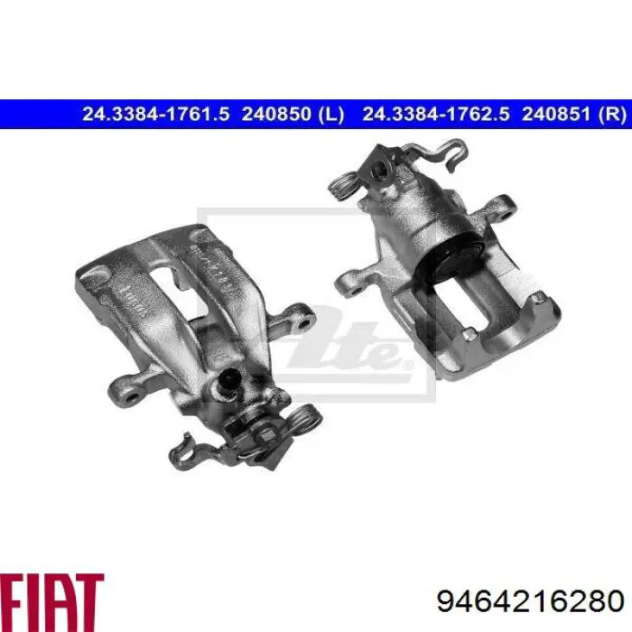 Купить 9464216280 Fiat/Alfa/Lancia Суппорт задний правый