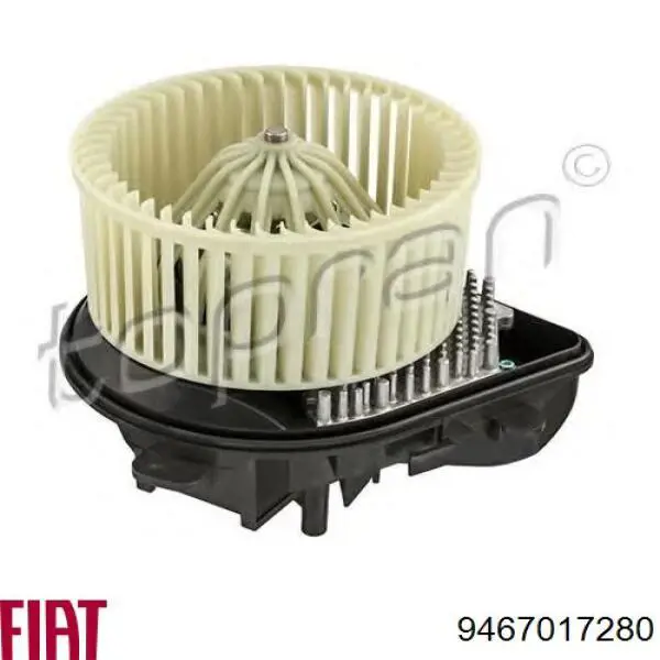 Мотор вентилятора печки (отопителя салона) FIAT 9467017280