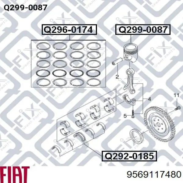 9569117480 Fiat/Alfa/Lancia