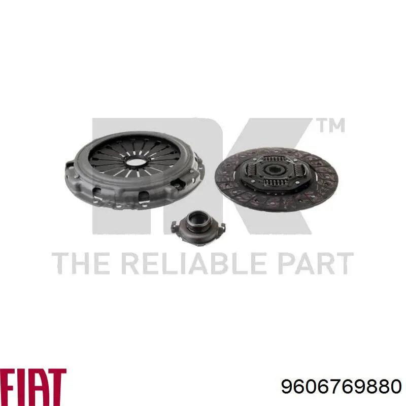 Купить 9606769880 Fiat/Alfa/Lancia Корзина сцепления