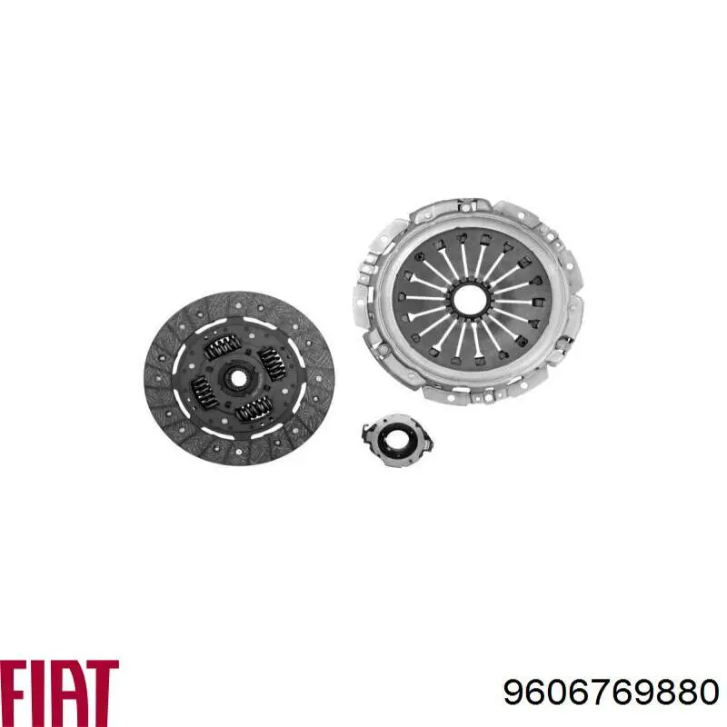Лепестковая корзина сцепления Fiat/Alfa/Lancia 9606769880 цена, от 61.55 USD
