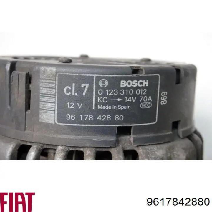 Купить 9617842880 Fiat/Alfa/Lancia Генератор