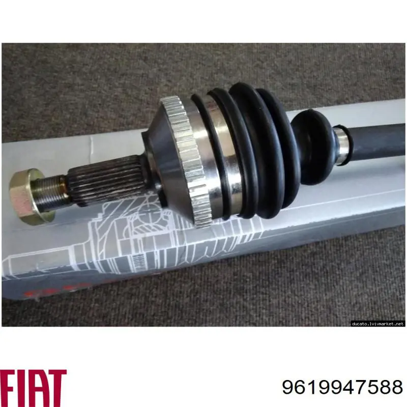 Привод передний левый Fiat/Alfa/Lancia 9619947588 цена, от 66.15 USD