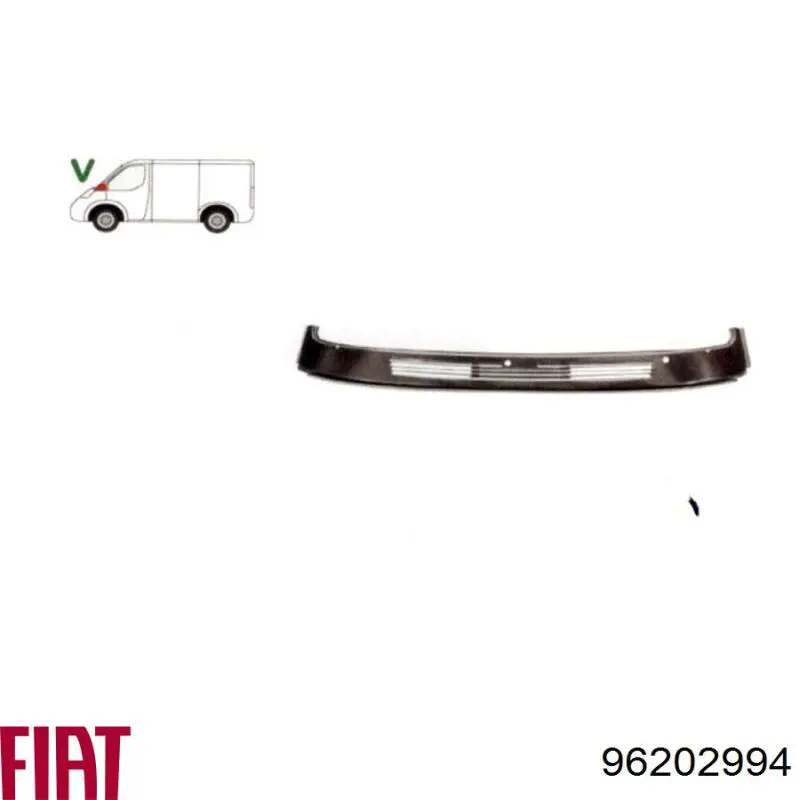 Compre 7561972 Fiat/Alfa/Lancia Grelha de limpadores de pára-brisa