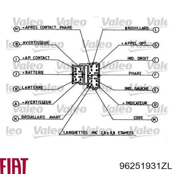 96251931ZL Fiat/Alfa/Lancia 