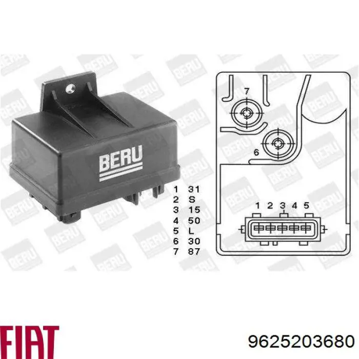 9625203680 Fiat/Alfa/Lancia 