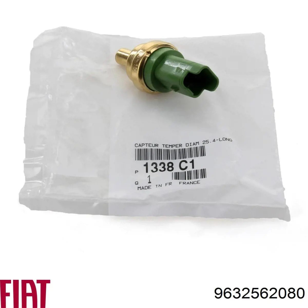 Купить 9632562080 Fiat/Alfa/Lancia Термодатчик охлаждающей жидкости