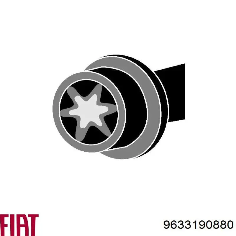 Болт головки блока цилиндров, ГБЦ Fiat/Alfa/Lancia 9633190880 цена, от 8.71 USD