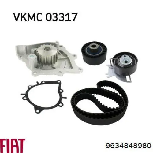 Болт шкива коленвала 9634848980 Fiat/Alfa/Lancia