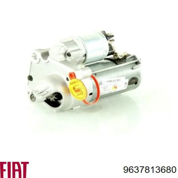 Стартер 9637813680 Fiat/Alfa/Lancia